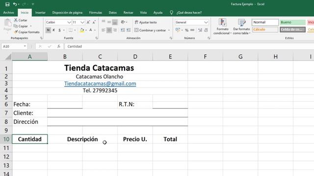 Como hacer una Factura en EXCEL 2021 смотреть онлайн