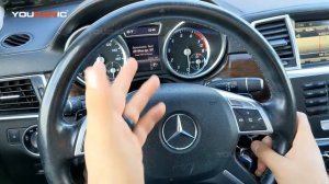 Mercedes Benz GL and GLS Class X166 Secret Menu on Cluster