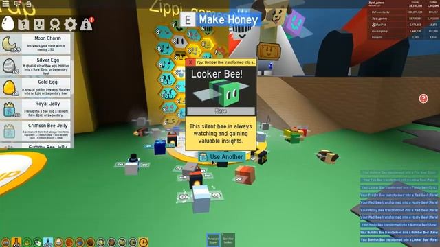 Новые коды и одаренная пчела в симулятор пчеловода в роблокс Code Bee Swarm Simulator Roblox смотреть онлайн