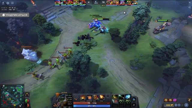 НОВЫЙ СНАЙПЕР ➤ ДОТА 2 7.33d ОБНОВЛЕНИЕ ! Dota 2 гайд для новичков, Sniper смотреть онлайн