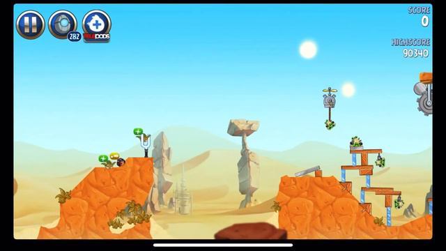 Angry Birds Star Wars 2: Escape to Tatooine (Bird Side) Levels 1-20 смотреть онлайн