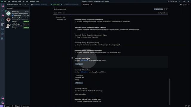 Grammarly / Spellcheck in VSCode | Visual Studio Code Guide смотреть онлайн