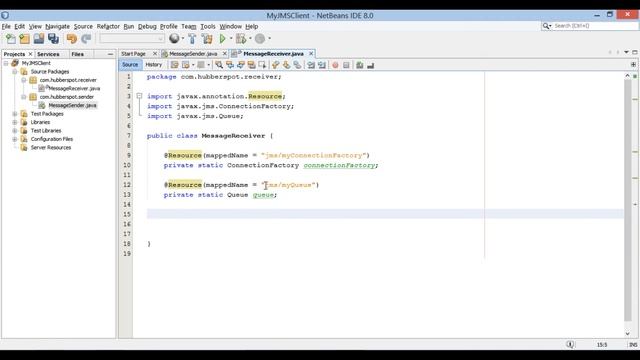 How to receive messages from a message queue using Java Message Service API ? смотреть онлайн