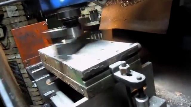 Фрезеровка основания магнитной плиты и ....... смотреть онлайн