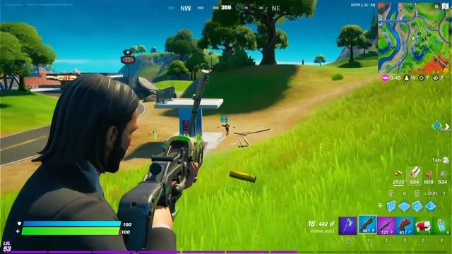 Playing Fortnite Solo on PS4 Slim!!! - Chapter 2 Season 6!!! смотреть онлайн