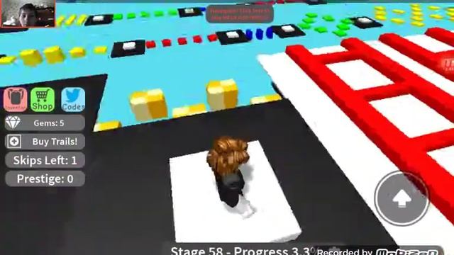 Ура паркур. Прохождение игры roblox карта Mega Fun Obby [1750 Stages] #1 смотреть онлайн