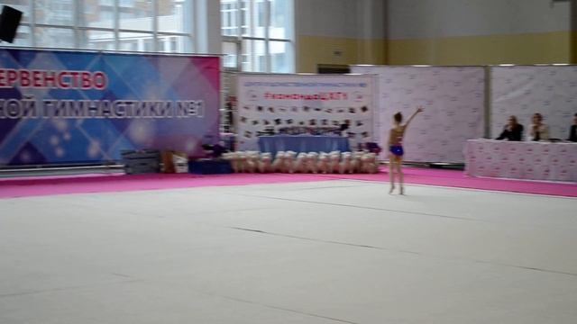 Выступление Арины. Весеннее первенство 2022 Центра художественной гимнастики №1. смотреть онлайн