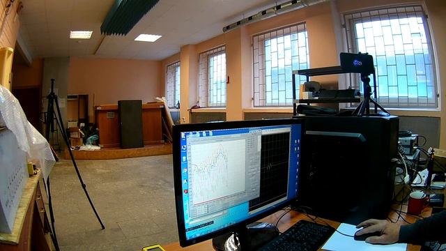 Антенные измерения: вид сбоку (антенны в камере) смотреть онлайн