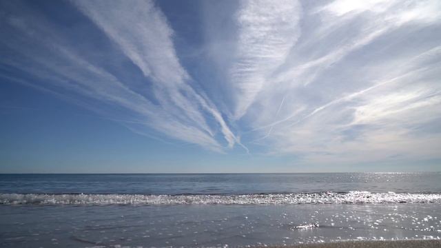 Relaxing Ocean Waves. Nature Sounds for Sleep, Meditation. Звуки моря, шум прибоя и волны для сна. смотреть онлайн