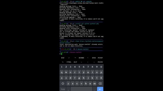 Tutorial DOXXER-TOOLKIT termux смотреть онлайн