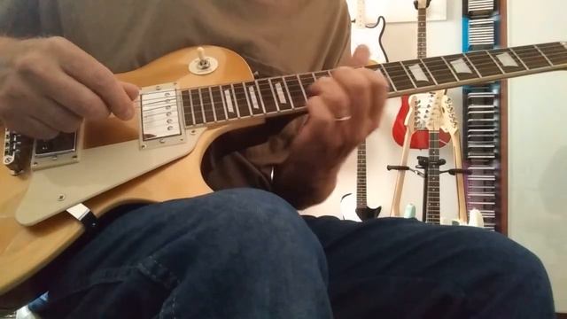 Blues improvisation - Key of A Major смотреть онлайн