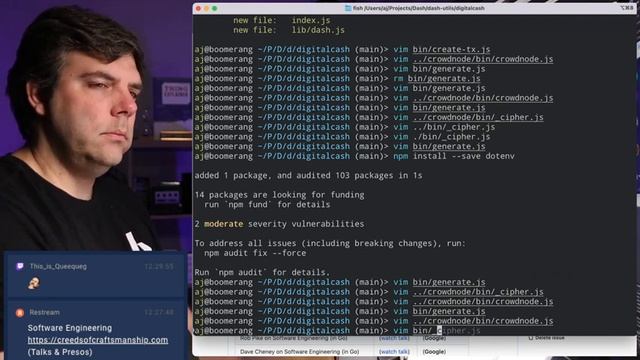 Live Code Hangout: Đash Wallet.js #1 MIMO Payments with Node & dashcore-lib !node !vim !dash смотреть онлайн