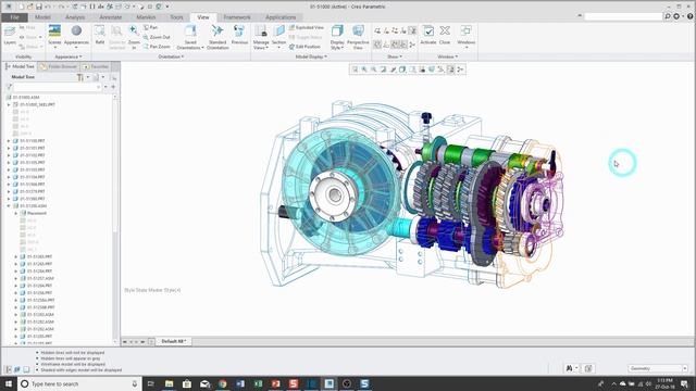 Creo Parametric - Style States - Managing Visibility (Demonstration) смотреть онлайн