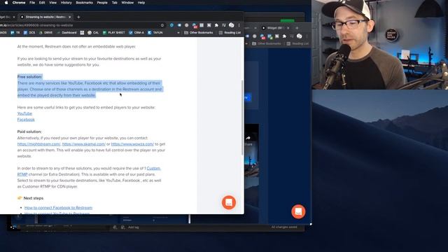 Restream.io to Embed Player on Your Web Site in 2021 - TESTING and RANTING смотреть онлайн