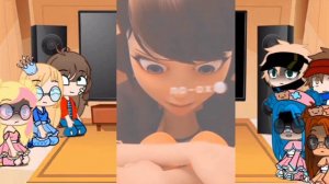 реакция леди баг и супер кот/на мой тт\/2 часть\