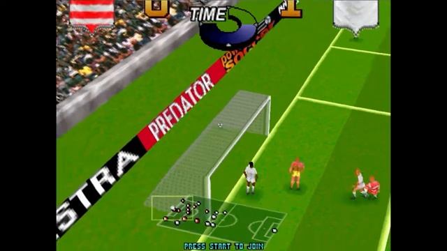 Adidas Power Soccer 1996 PSX Gameplay GERMAN TEAMS Playstation смотреть онлайн