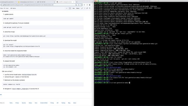 Run a LLM - for example ALPACA - locally in a UI смотреть онлайн