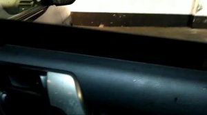 Самопроизвольное опусканием стекла пассажирской двери на Тойоте Прадо