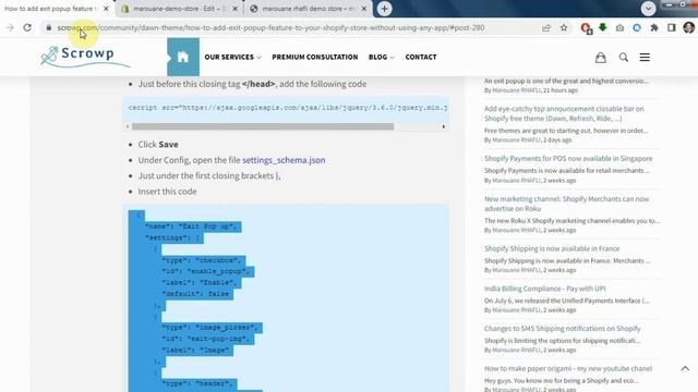 How To Add Discount Exit Popup to Shopify store - No App Required смотреть онлайн
