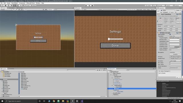 Make Minecraft in Unity 3D Tutorial - 21 - Main/Settings Menus смотреть онлайн