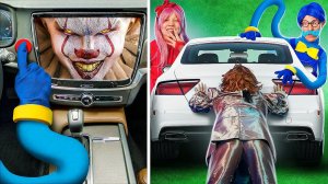 The prank didn't go according to plan! Angry Neighbor Daddy Long Legs!