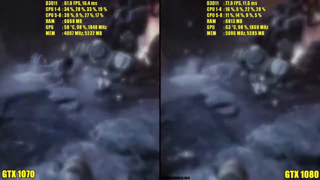 Titanfall 2 Сравнение GTX 1080 Vs GTX 1070 смотреть онлайн