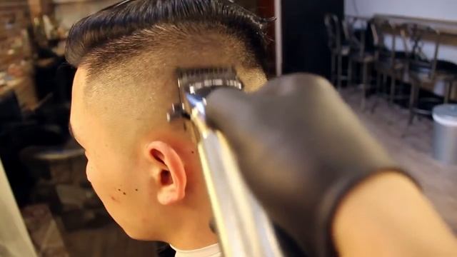 Men's Haircut | Skin Faded Undercut 2016 | RealBarberTv смотреть онлайн
