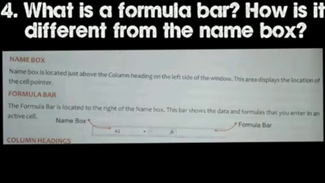 Questions Answer |Microsoft Excel 2007 | Chapter-7| Class-6| Computer Question Answer смотреть онлайн