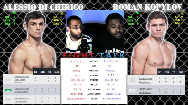 UFC Fight Night Paris - Alessio Di Chrico Vs Roman Kopylov | Fight Breakdown & Prediction