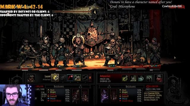 Darkest 1 Stress Composition  | Darkest Rank PvP | Butcher's Circus | Darkest Dungeon