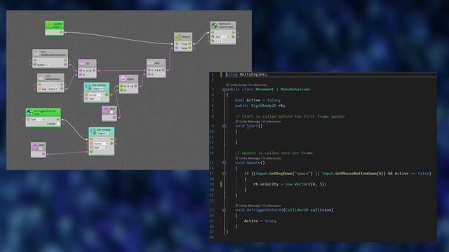 Making a game using BOLT! (Unity Visual Scripting) смотреть онлайн