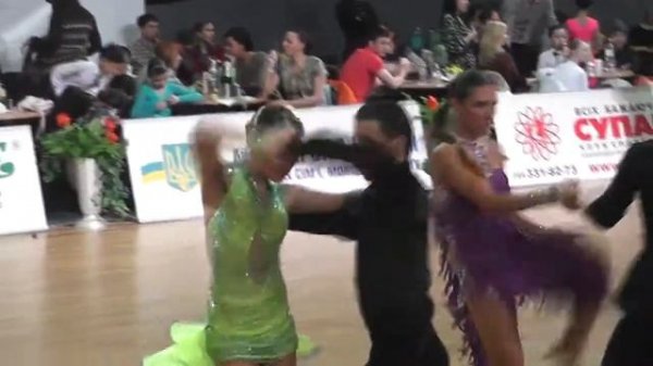 Платье для латино-американского танца.Создано в Alferova Atelier