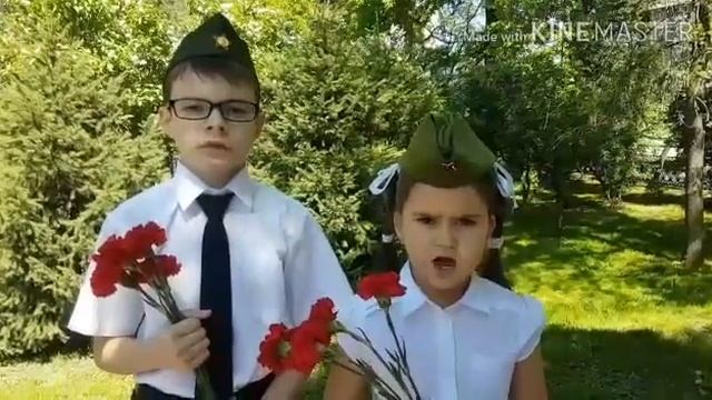 "День победы. И в огнях салюта" Эдуард Асадов. Читают Дарина Кужумова и Михаил Матрёнин смотреть онлайн