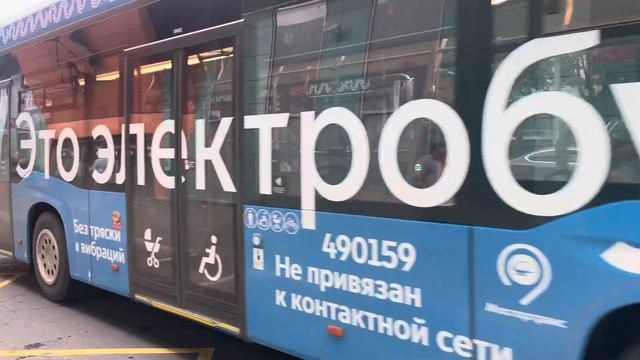 Паз Вектор Нехт маршрута 696 и Электробус 959 смотреть онлайн