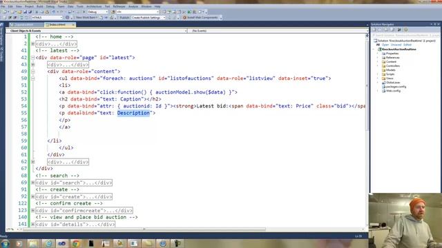 KnockoutJS JQueryMobile on WebSockets смотреть онлайн