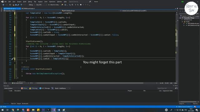 How to manage NPC permissions easily with Enum : Ditch all Bools смотреть онлайн