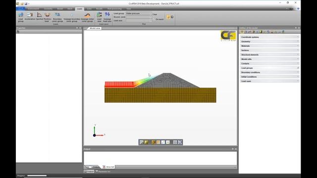 Webinar CivilFEM 2018: Advanced Seepage Structural Coupled Analysis And Geotechnical Applications