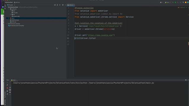 Python Selenium - Get Title Text of Web Page смотреть онлайн