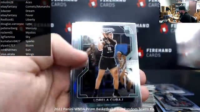 10/23/2022 2022 Panini WNBA Prizm Basketball 2 Box Random Teams #4 смотреть онлайн