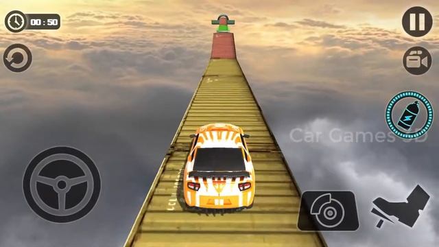 Impossible Car Tracks 3D Walkthrough | New Car | Car Games 3D смотреть онлайн