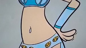 Belly Dancer Lori's Belly Button Close Up