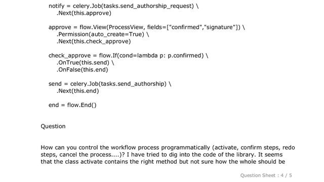Django : How to create a django ViewFlow process programmatically смотреть онлайн