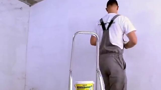 Финишная шпаклевка стен под покраску - идеально ровные стены с шпаклевкой weber.vetonit LR+ смотреть онлайн
