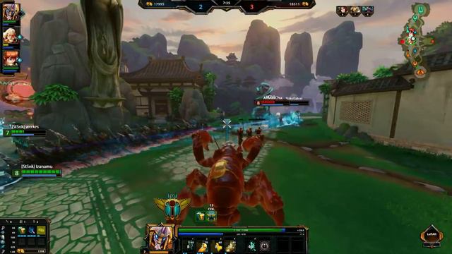 Smite. Когда рак тащит. смотреть онлайн
