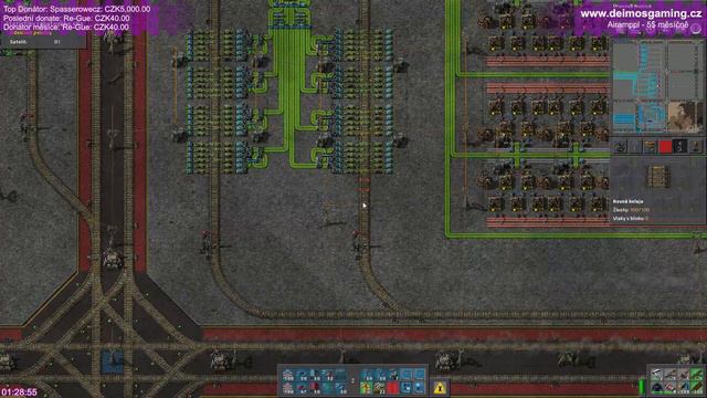 [Z] Factorio #56 - 🚧 Pokračování rekonstrukce původní části základny 🏗 | 🔴LIVESTREAM🔴 CZ/SK HD смотреть онлайн