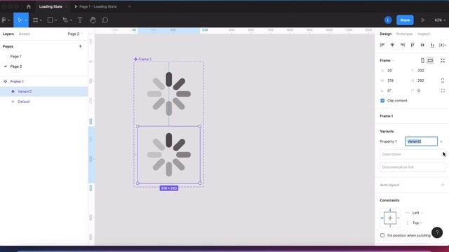 Creating #loading page animation in #figma only | Quick and Easy | Loading state | UX UI designer смотреть онлайн