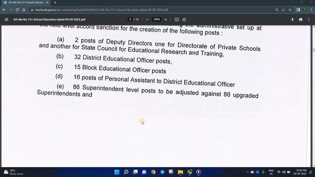 Tamilnadu I School Education Department I New Post Created I New Job Offer 2022 смотреть онлайн