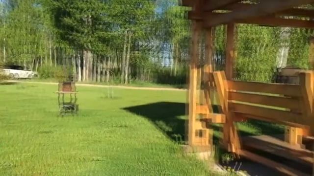 Видео наших гостей! Лебедь, щука и качающаяся беседка. смотреть онлайн