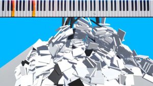 Rush E, but every time a note plays, an object spawns