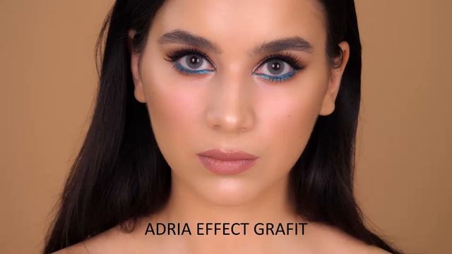 Цветные контактные линзы для темных глаз ADRIA EFFECT GRAFIT смотреть онлайн
